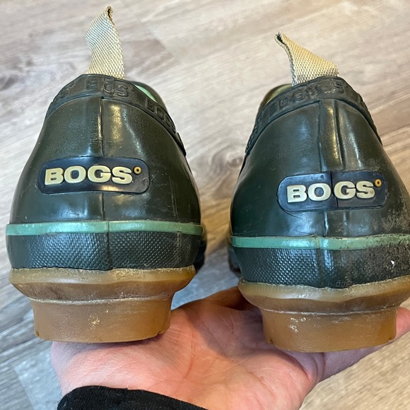 Bogs Rue Garden Green Gum Ankle Rain Boots Womens 11 EU 42 - Picture 6 of 9